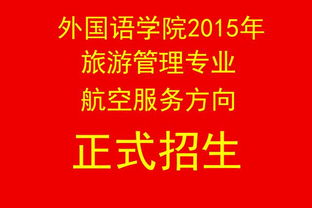 外國(guó)語(yǔ)學(xué)院2015年航空服務(wù)方向正式招生，專業(yè)賦能，翱翔藍(lán)天